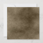 Ivory Lanterns Wedding Einladung (Rückseite)