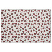 Ivory Linen LoveBug Ladybug Illustration Muster Stoff (Fat Quarter (45,7 x 55,9 cm))