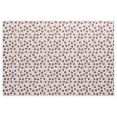Ivory Linen LoveBug Ladybug Illustration Muster Stoff (Yard (91,4 cm))