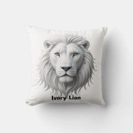 Ivory Lion Kissen