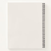 Ivory-Logo-Geschäft Notizblock (Rückseite)