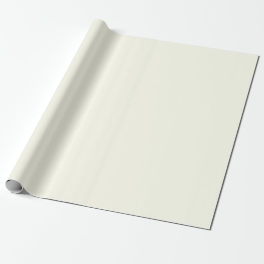 Ivory Matte Wrapping Paper Geschenkpapier (Ungerollt)