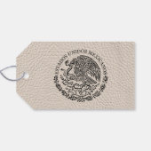 Ivory Mexico Wedding Foto Geschenkanhänger (Rückseite Horizontal)