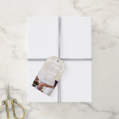 Ivory Mexico Wedding Foto Geschenkanhänger (Mit Garn)