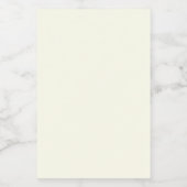 Ivory Mini Weinetikett (Einzelnes Label)