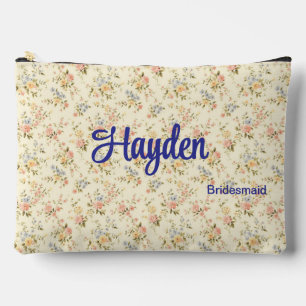 Ivory Mixed Bouquet Romantic Floral Wedding Party Zubehörtasche