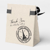 Ivory Paris Passport Geschenkschachtel (Rückseite)