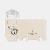Ivory Paris Passport Geschenkschachtel (Ungefaltet)