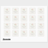 Ivory | Petit Floral Wedding Sticker (Blatt)