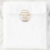 Ivory Rose Candy Buffet Aufkleber (Tasche)