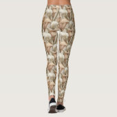 ivory Running Calla lilies Fantasy Mothers Day Leggings (Rückseite)