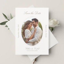 Ivory & Sand | Chic Script Hochzeit Rettet Die