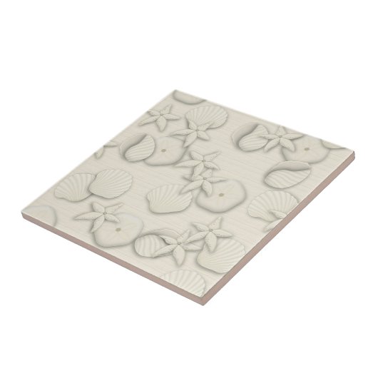 Ivory Seashells Fliese (Seite)