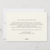 Ivory Sehr frohe Weihnachten sechs FotoCollage (Rückseite)