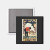 Ivory Soap Ad Magnet (Vorderseite/Rückseite)