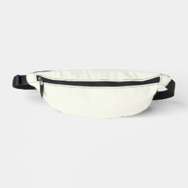 Ivory Solid Color Bauchtasche