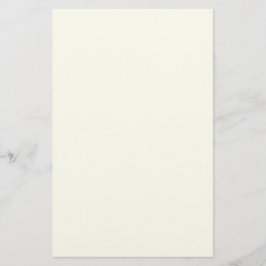 Ivory Solid Color Briefpapier
