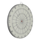 Ivory Solid Color Dartscheibe (Vorderseite Links)