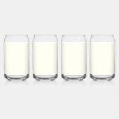 Ivory Solid Color Dosenglas (Hinten)