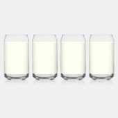 Ivory Solid Color Dosenglas (Vorderseite)