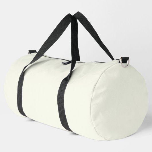 Ivory Solid Color Duffle Bag (Linke Ecke)