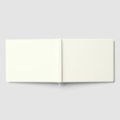 Ivory Solid Color Gästebuch (Voll)