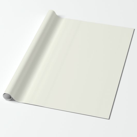 Ivory Solid Color Geschenkpapier (Ungerollt)
