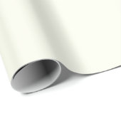 Ivory Solid Color Geschenkpapier (Rolleneckpunkt)