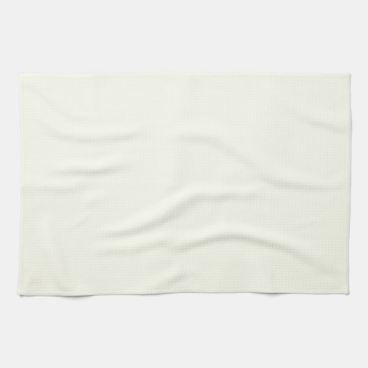 Ivory Solid Color Geschirrtuch (Horizontal)