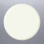 Ivory Solid Color Magnet<br><div class="desc">Elfenbeinharte Farbe. Diese weiche,  cremefarbene Farbe strahlt Eleganz und Eleganz aus und ist perfekt für jeden Anlass,  der eine Touch von raffinierter Schönheit fordert. Die dezente Wärme und die cremefarbenen Untertöne schaffen einen vielseitigen Schatten,  der sich für jede Anlässe eignet.</div>