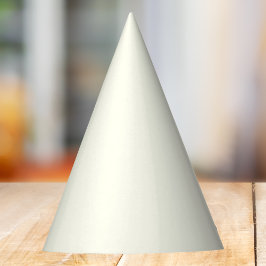 Ivory Solid Color Partyhütchen