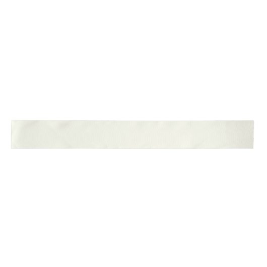 Ivory Solid Color Satinband (Vorderseite)