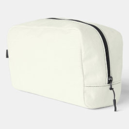 Ivory Solid Color Waschbeutel