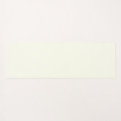 Ivory Solid Color Yogamatte (Rückseite (Horizontal))