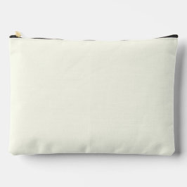 Ivory Solid Color Zubehörtasche