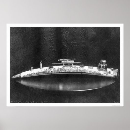 Ivory Tusk präsentiert Präsident Taft 1920 Poster (Vorne)