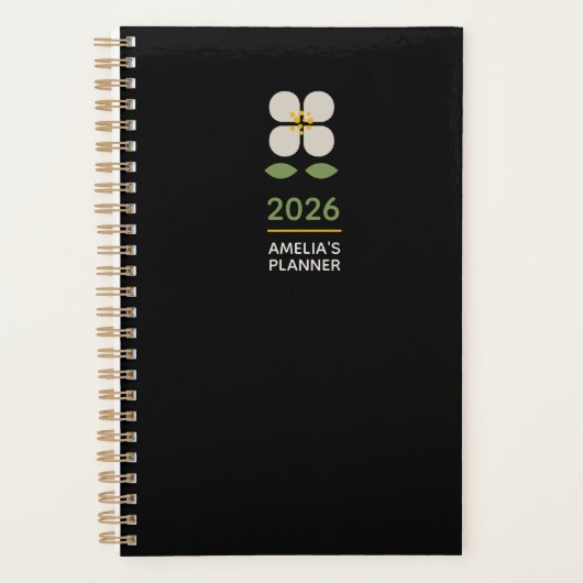 IVORY VINES - 2026 Custom Planner Planer (Vorderseite)