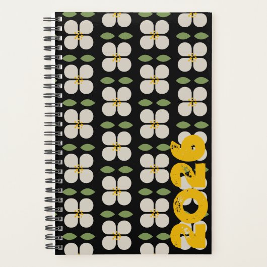 IVORY VINES - Botanical Pattern Planner Planer (Vorderseite)