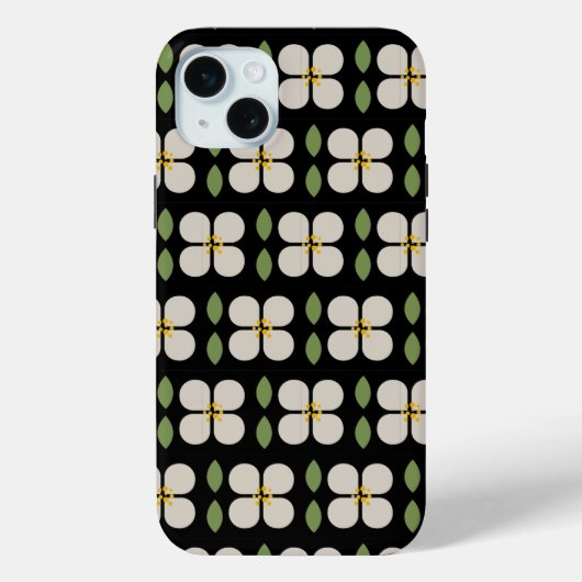 IVORY VINES - Botanischer iPhone-Fall Case-Mate iPhone Hülle (Rückseite)