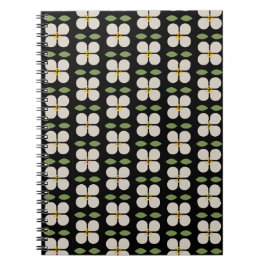 IVORY VINES - Botanisches Muster-Notebook Notizblock