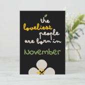 IVORY VINES - Geburtstagskarte Feiertagskarte (Stehend Vorderseite)