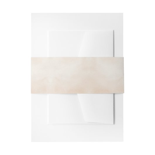 Ivory Wash Einladungsbanderole (Vorderseite Beispiel)