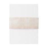 Ivory Wash Einladungsbanderole (Rückseitenbeispiel)