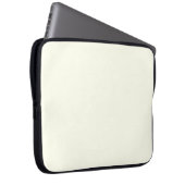 Ivory White Laptopschutzhülle (Vorne Rechts)