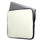 Ivory White Laptopschutzhülle (Vorderseite Links)