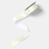 Ivory White Satinband (Rückseite)