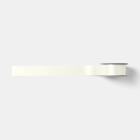 Ivory White Satinband (Vorderseite)