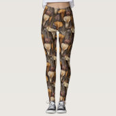 ivory Women Active Wear Calla lilies Petal Mom  Leggings (Vorderseite)