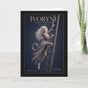 Ivoryne Leopard Covergirl Leiter des Erfolgs Karte