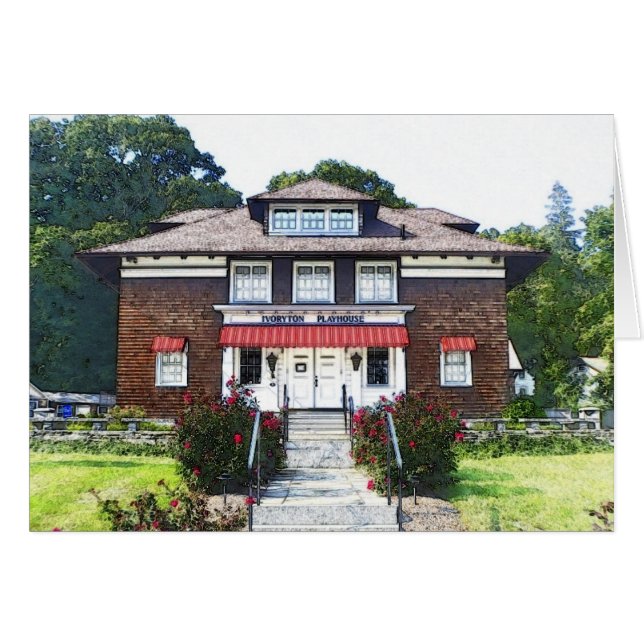 Ivoryton Playhouse Note Card (Vorderseite (Horizontal))
